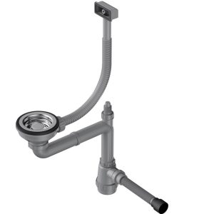 Арматура для одночашевых моек Omoikiri WK-1-S Сталь 4956490