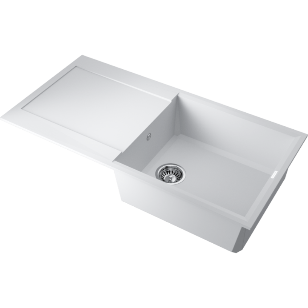 Мойка кухонная Omoikiri Sakaime 100 Белый матовый 4993887 — изображение 2