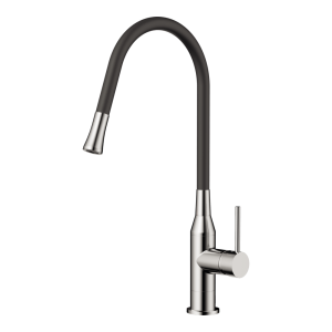 Смеситель для кухни Omoikiri Yatomi Сталь / Черный 4994247