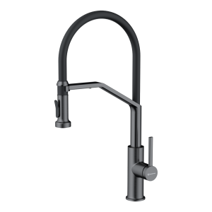 Смеситель для кухни Omoikiri Makkari 2 Plus Вороненая сталь 4994497