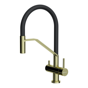 Смеситель для кухни Omoikiri Akeno Золото светлое 4994546